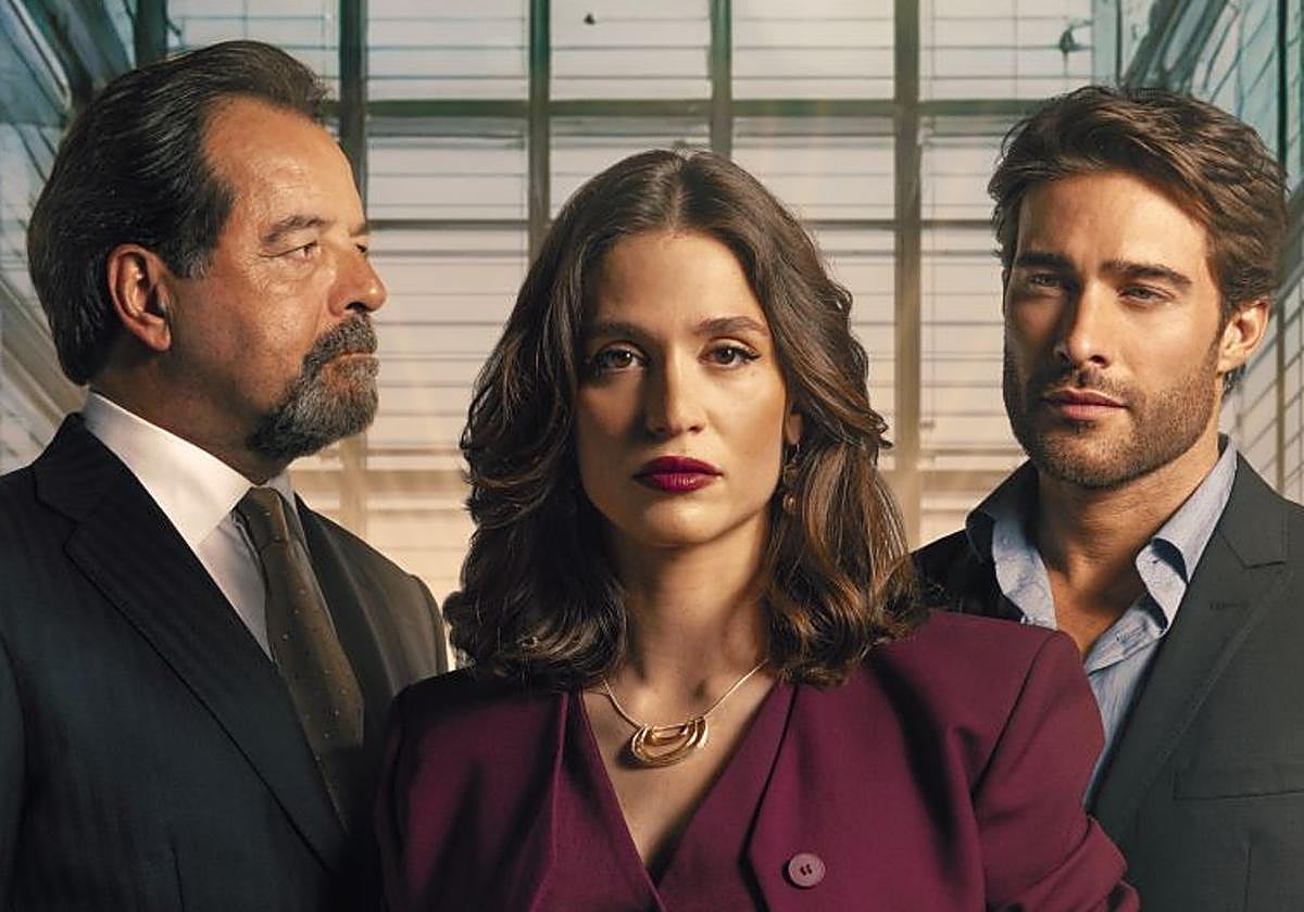 Abel Folk, Ástrid Janer y Rodrigo Guirao.