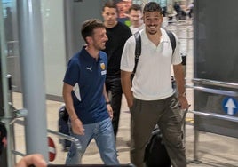 Filip Ugrinic, a su llegada a Valencia.