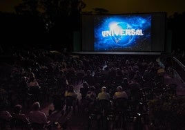 Cine de verano, imagen de archivo