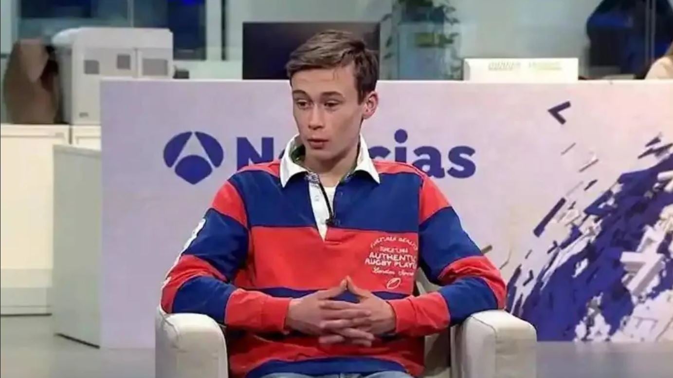 Jorge Rey, en un programa de televisión.