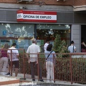 Una oficina del SEPE en una imagen de archivo.