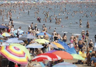 Así están las playas de Valencia, Gandía, Tavernes y Guardamar hoy: dónde hay bandera roja, verde y amarilla