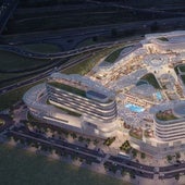 Recreación virtual del futuro centro comercial.