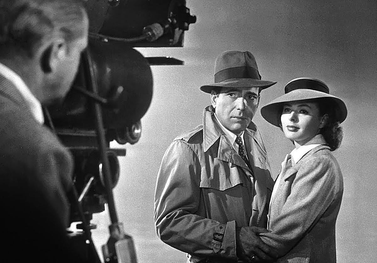 Fotograma de la película 'Casablanca'.