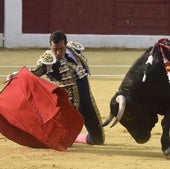 El diestro David Fandila 'El Fandi' en el festejo taurino de la feria de San Lorenzo en Huesca.