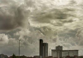Nubes en Valencia.