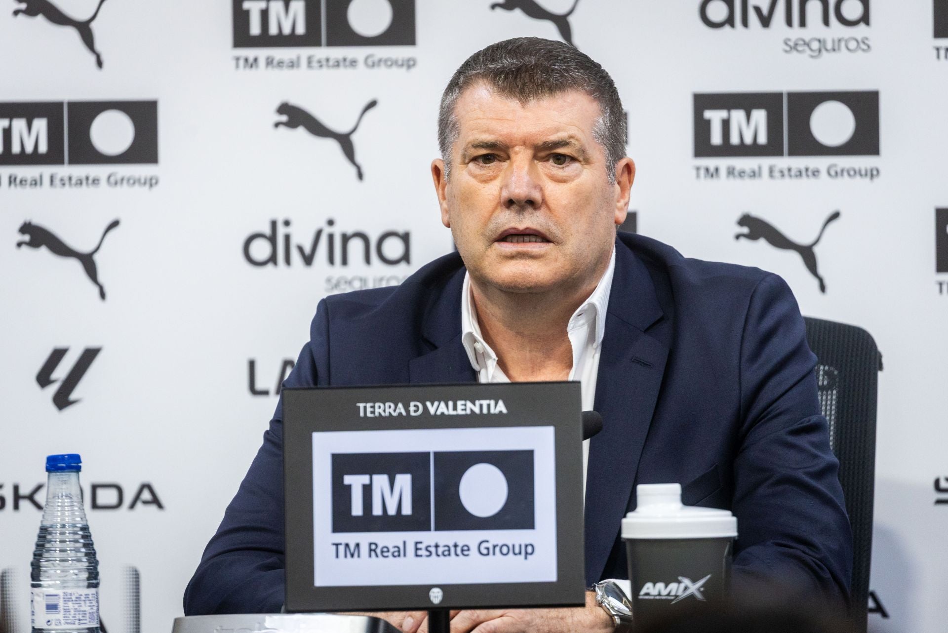 FOTOS | Primera rueda de prensa de Gourlay como CEO del Valencia CF