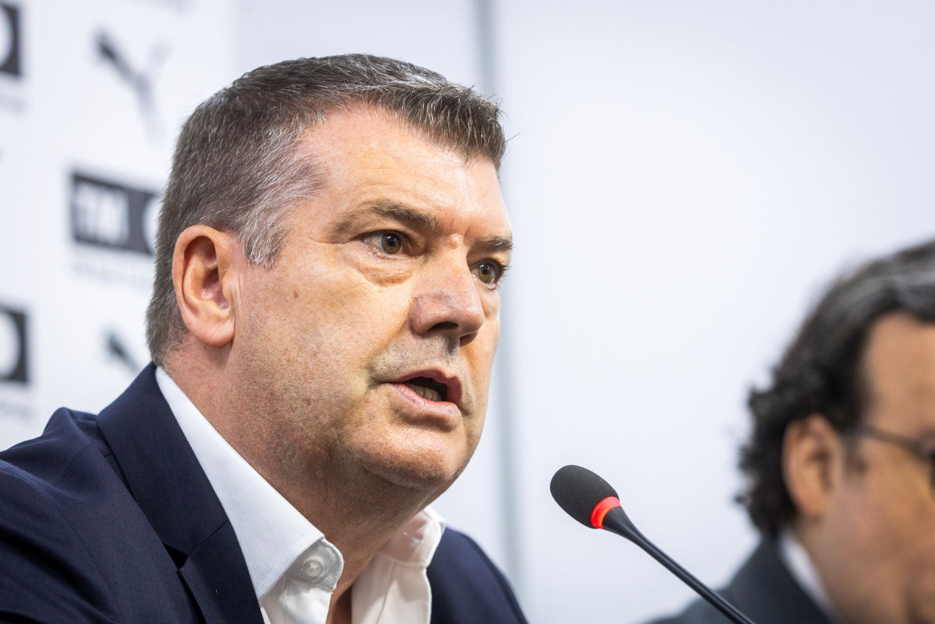 FOTOS | Primera rueda de prensa de Gourlay como CEO del Valencia CF