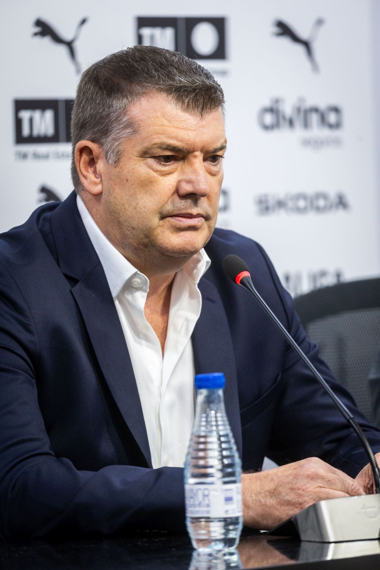 FOTOS | Primera rueda de prensa de Gourlay como CEO del Valencia CF