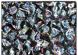 Abstraction No. 2', pieza de Lee Krasner.
