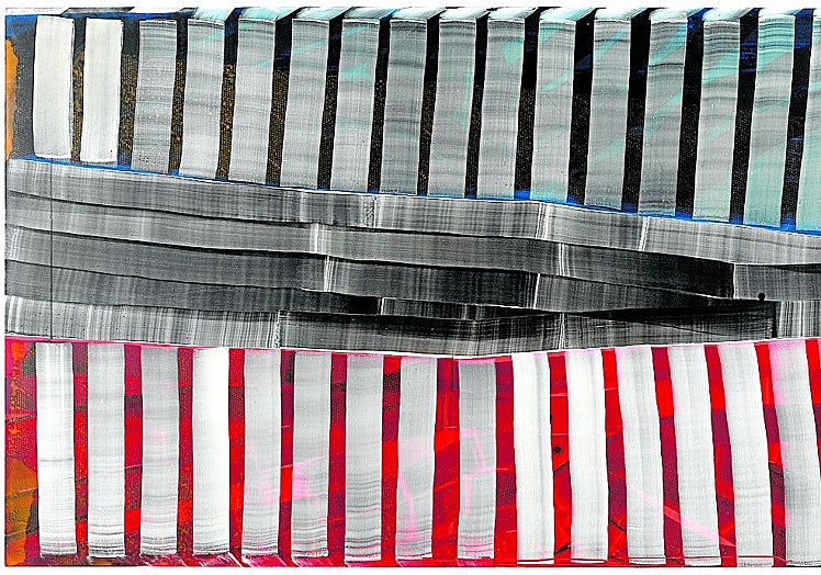 'Fragmentos Ibéricos', obra de Juan Uslé.