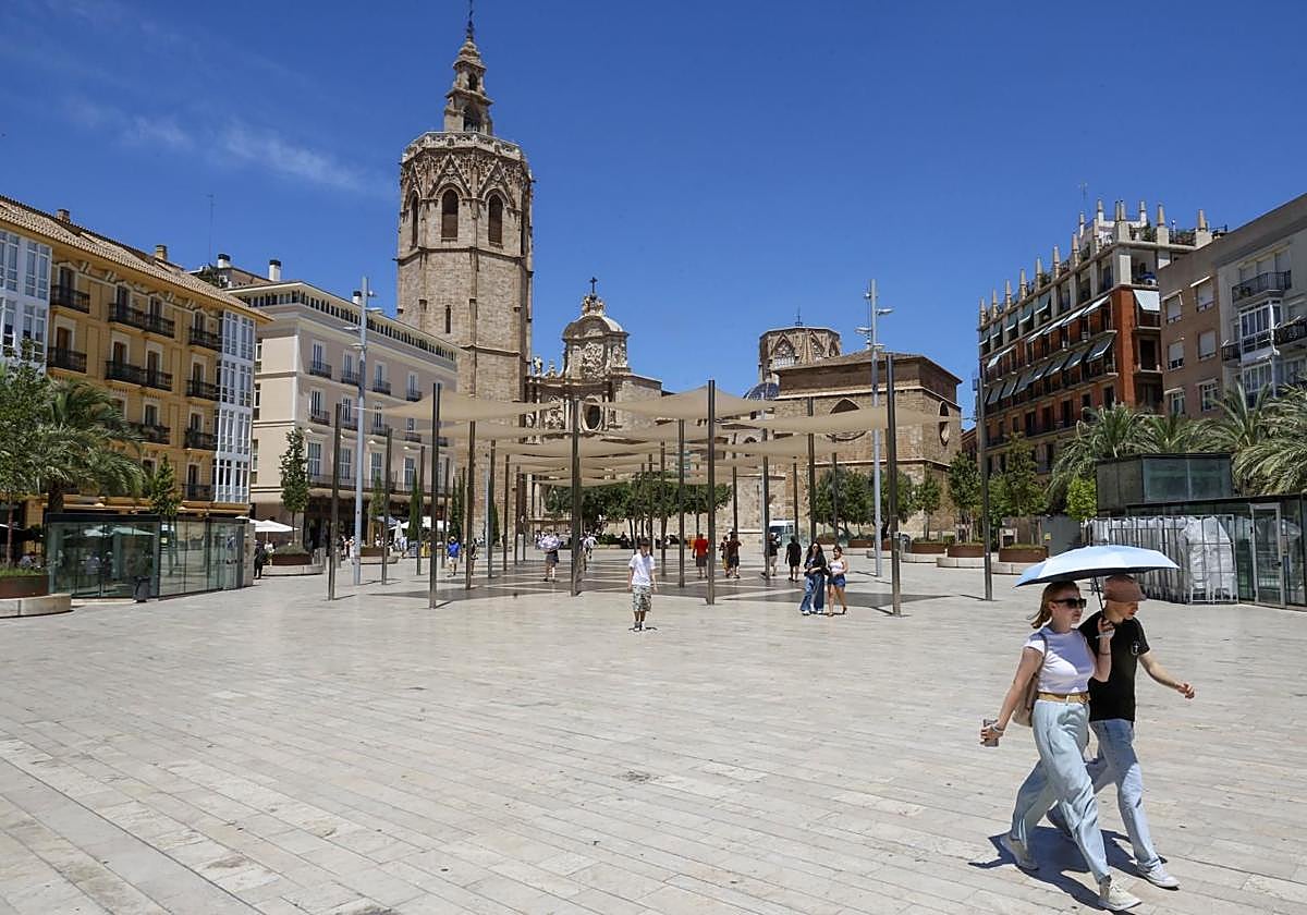 Calor en Valencia.