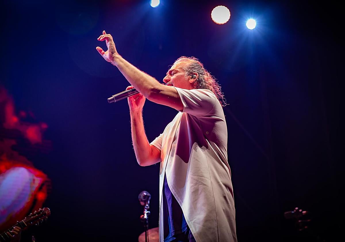 Dioni en uno de sus conciertos.