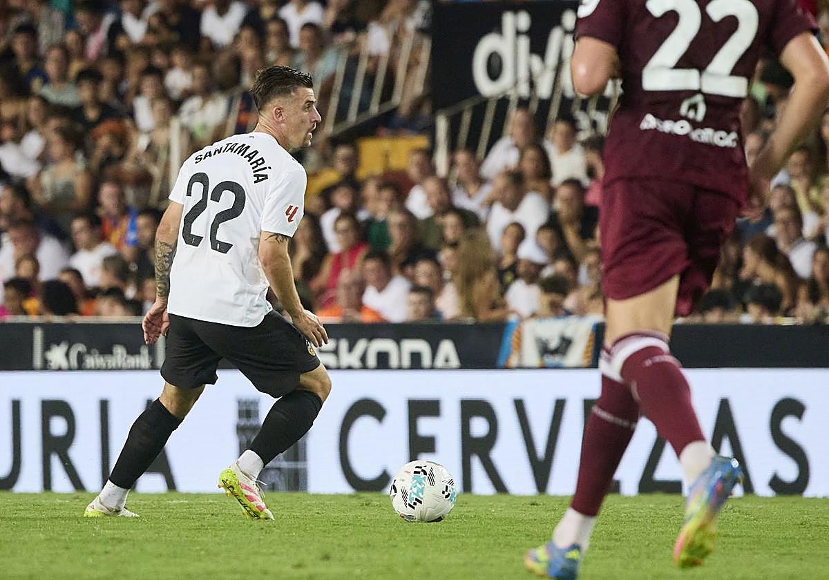 Baptiste Santamaría, durante el Trofeu Taronja.