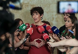 La ministra de Inclusión, Seguridad Social y Migraciones, Elma Saiz.