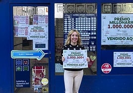 Un premio millonario entregado en España, en una imagen de archivo.