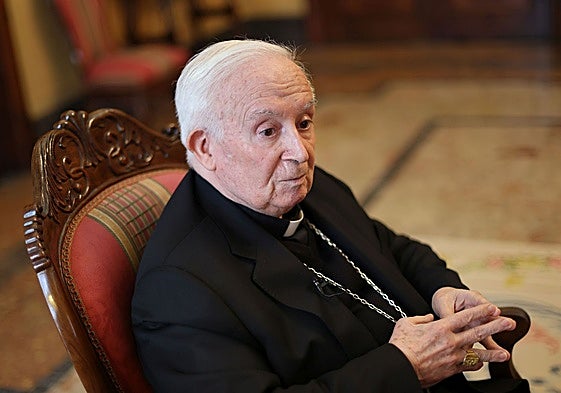 El cardenal Antonio Cañizares.