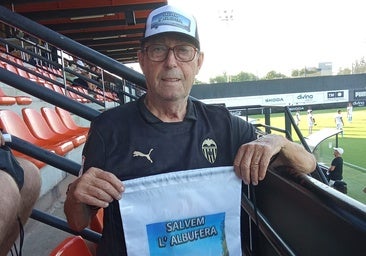El Papi, valenciano y valencianista volcado con la Albufera: «Es nuestro patrimonio»