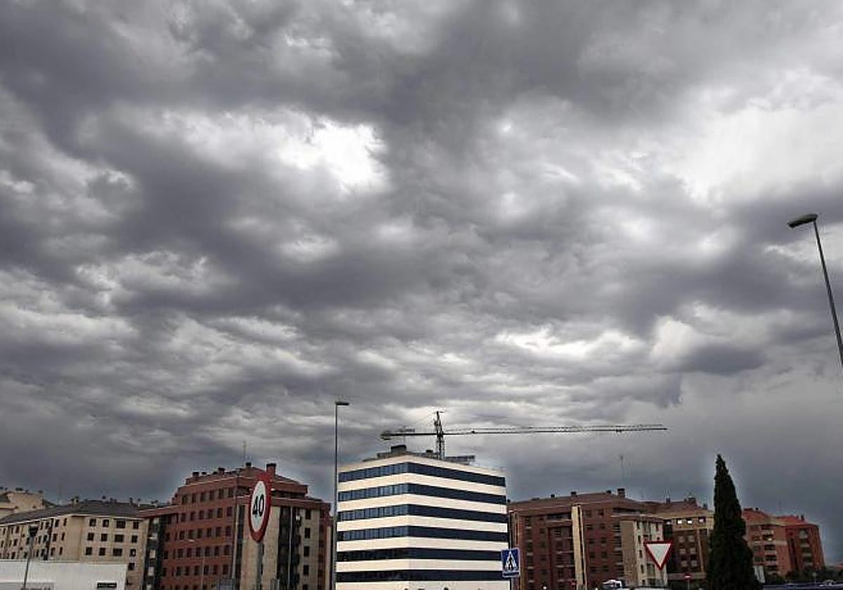 Nubes de tormenta en agosto.