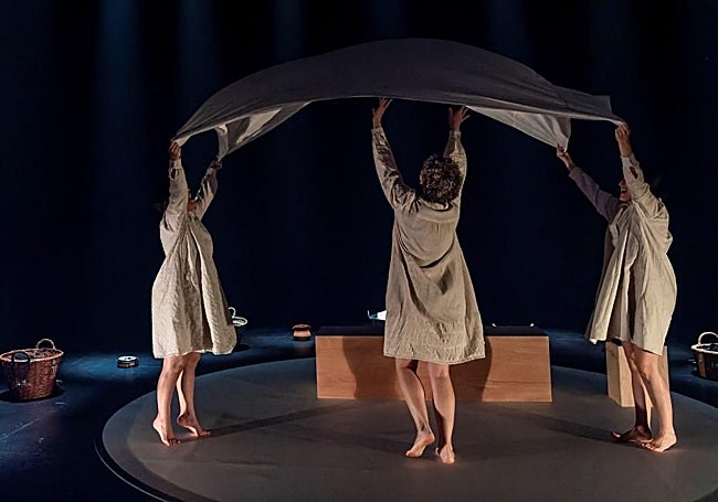 Escena de la obra de paula Llorens.