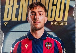 Anuncio de Iker Losada como jugador granota.