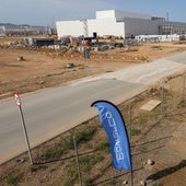 Exterior de la gigafactoría de PowerCo en Sagunto.