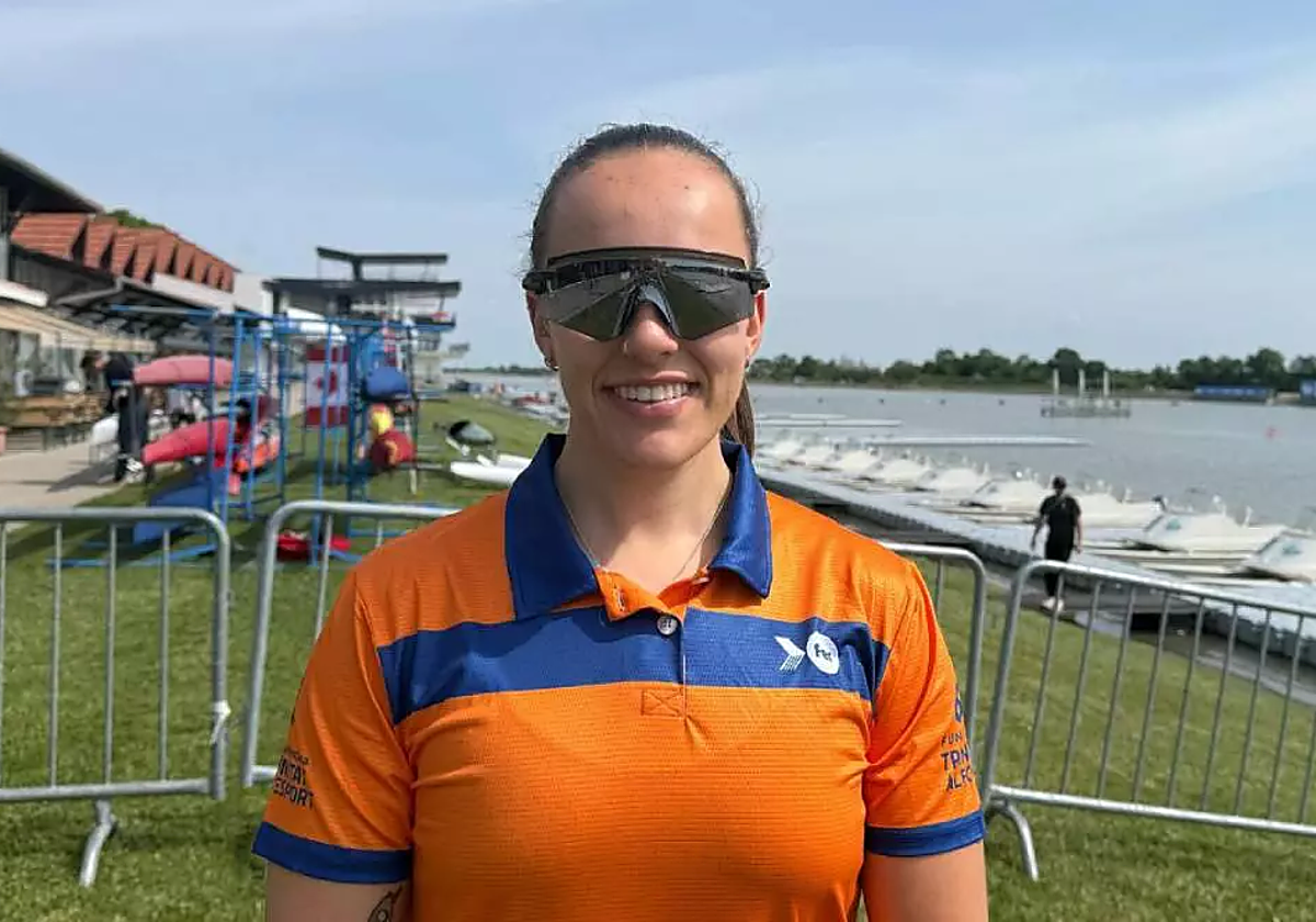 Bárbara Pardo, piragüista valenciana.