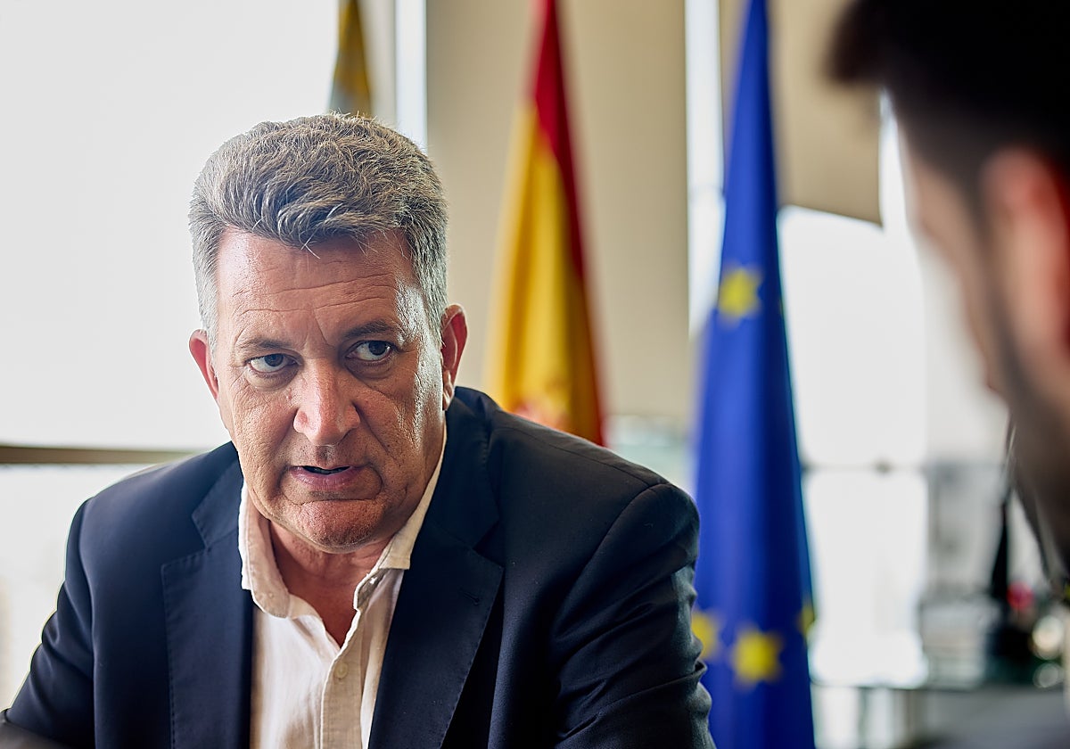 El conseller de Medio Ambiente, Infraestructuras y Territorio, Vicente Martínez Mus.