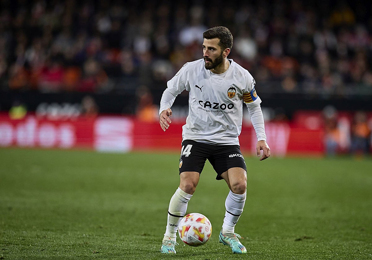 José Gayà, durante un partido de LaLiga.