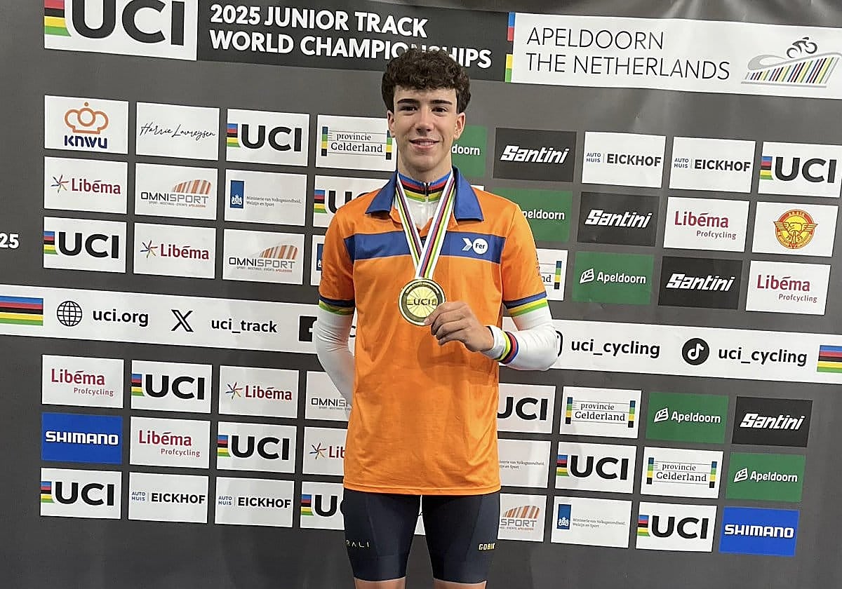 Éric Igual, campeón del mundo júnior de Puntuación.