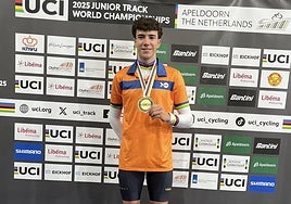 Éric Igual, campeón del mundo júnior de Puntuación.