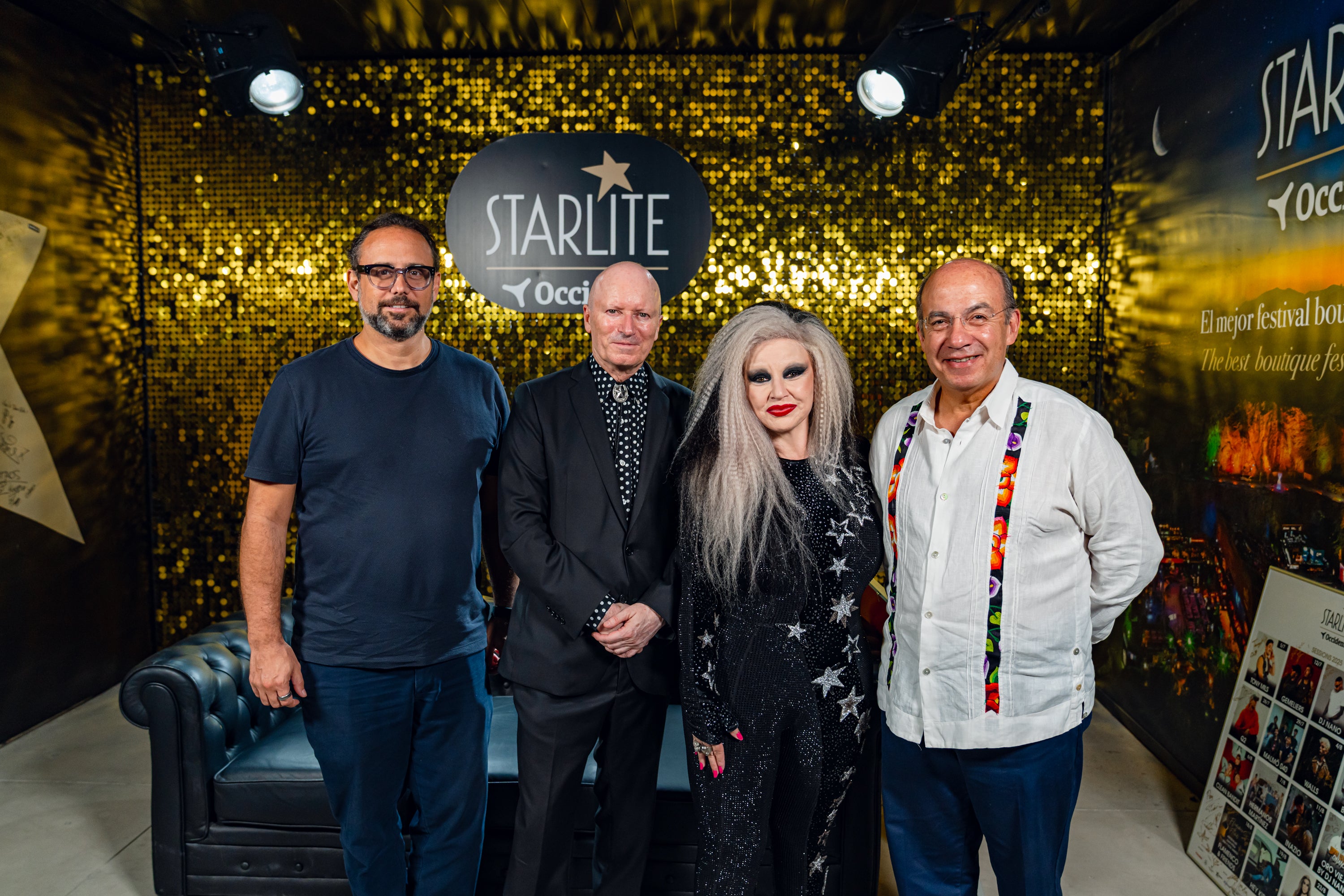 Fotos del concierto de Alaska (Fangoria) y Mario Vaquerizo (Nancys Rubias) en el Starlite de Marbella