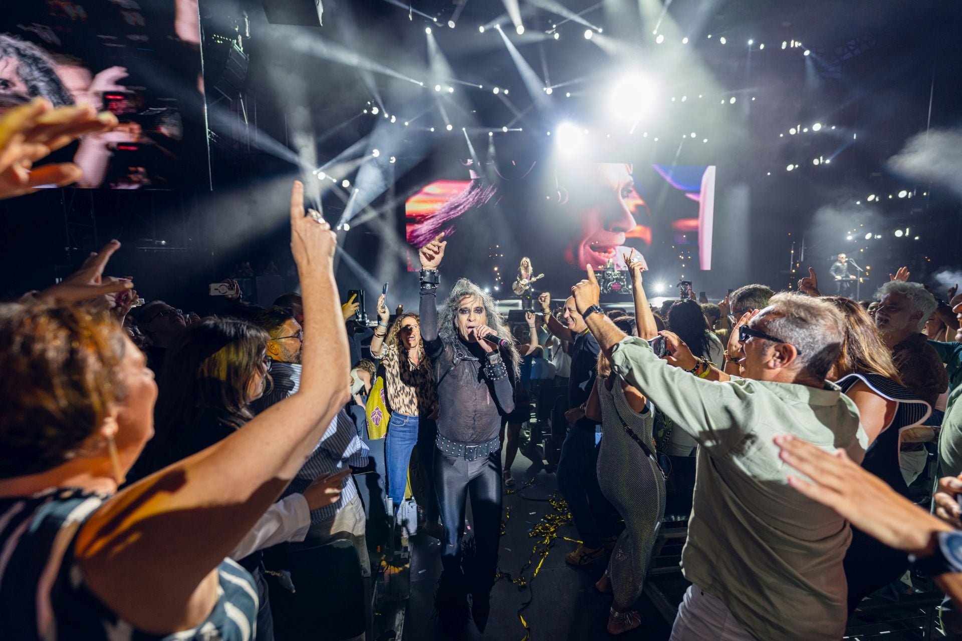 Fotos del concierto de Alaska (Fangoria) y Mario Vaquerizo (Nancys Rubias) en el Starlite de Marbella