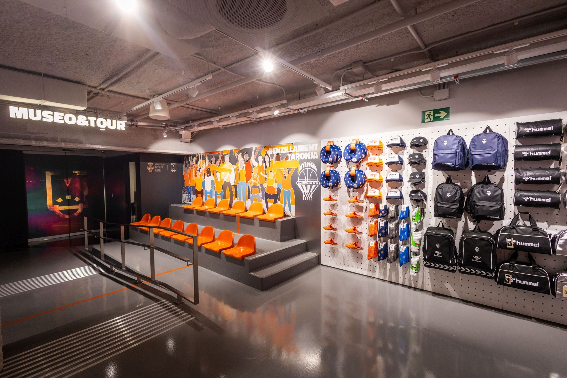 El Valencia Basket estrena nueva tienda en el Roig Arena