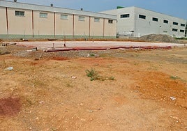 Terrenos para la nueva para la ITV.