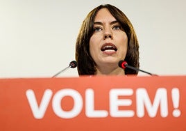 La ministra y líder del PSPV Diana Morant.