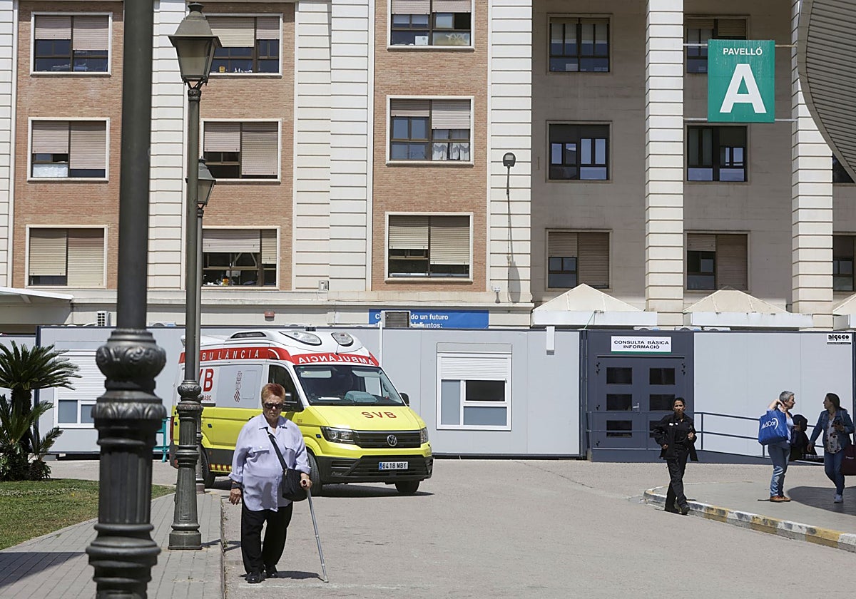 Instalaciones del Hospital General de Valencia, en una imagen de archivo.