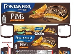 Alerta sanitaria en un lote de unas conocidas galletas vendidas en España