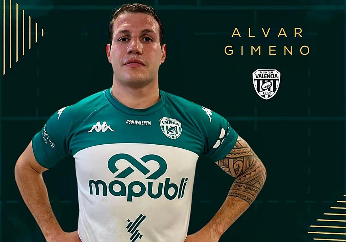 Álvar Gimeno nuevo fichaje del Valencia Rugby.