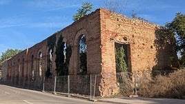 La antigua estación del ferrocarril de Xàtiva.