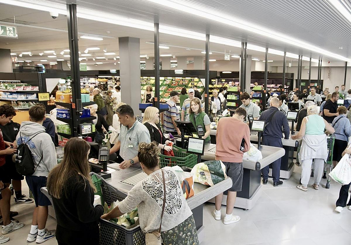 Supermercado de Mercadona.