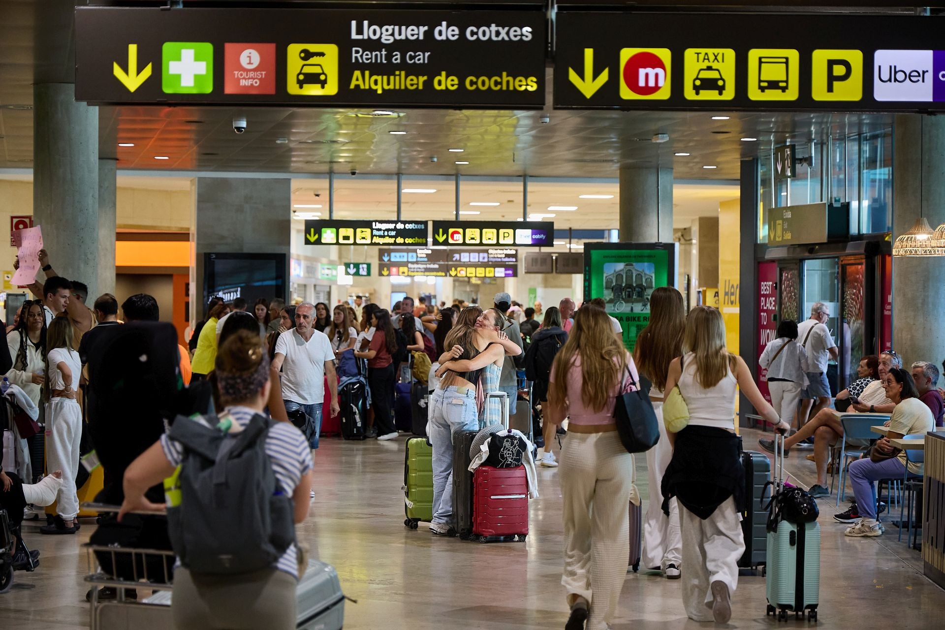 Comienza la operación retorno en Valencia