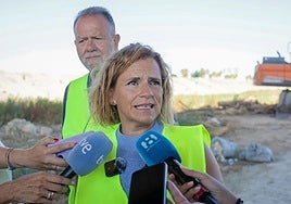 La delegada del Gobierno, Pilar bernabé, este lunes.