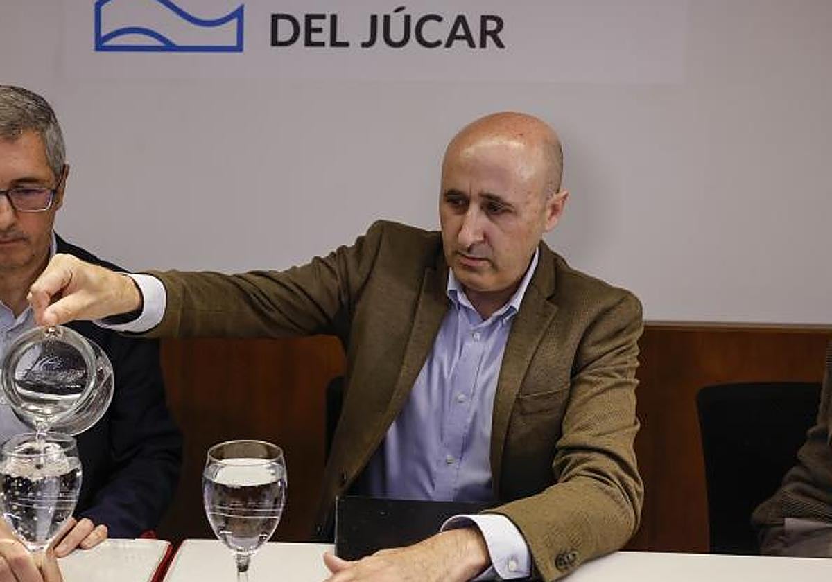 El presidente de la Confederación Hidrográfica del Júcar (CHJ), Miguel Polo.