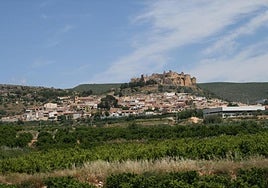 Panorámica del castillo de Montesa.