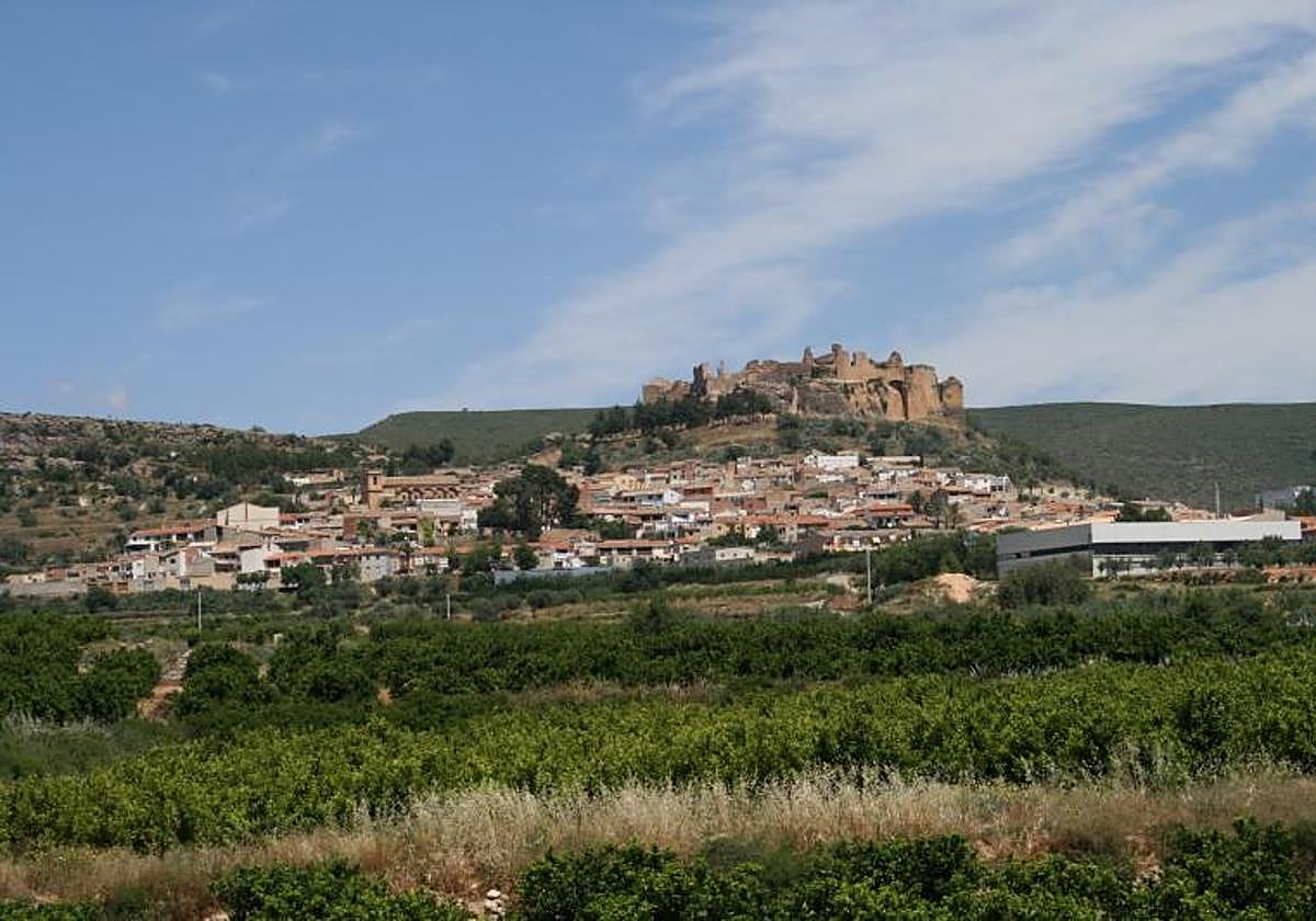 Panorámica del castillo de Montesa.