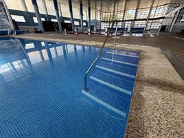 Las piscina municipal del Calp.