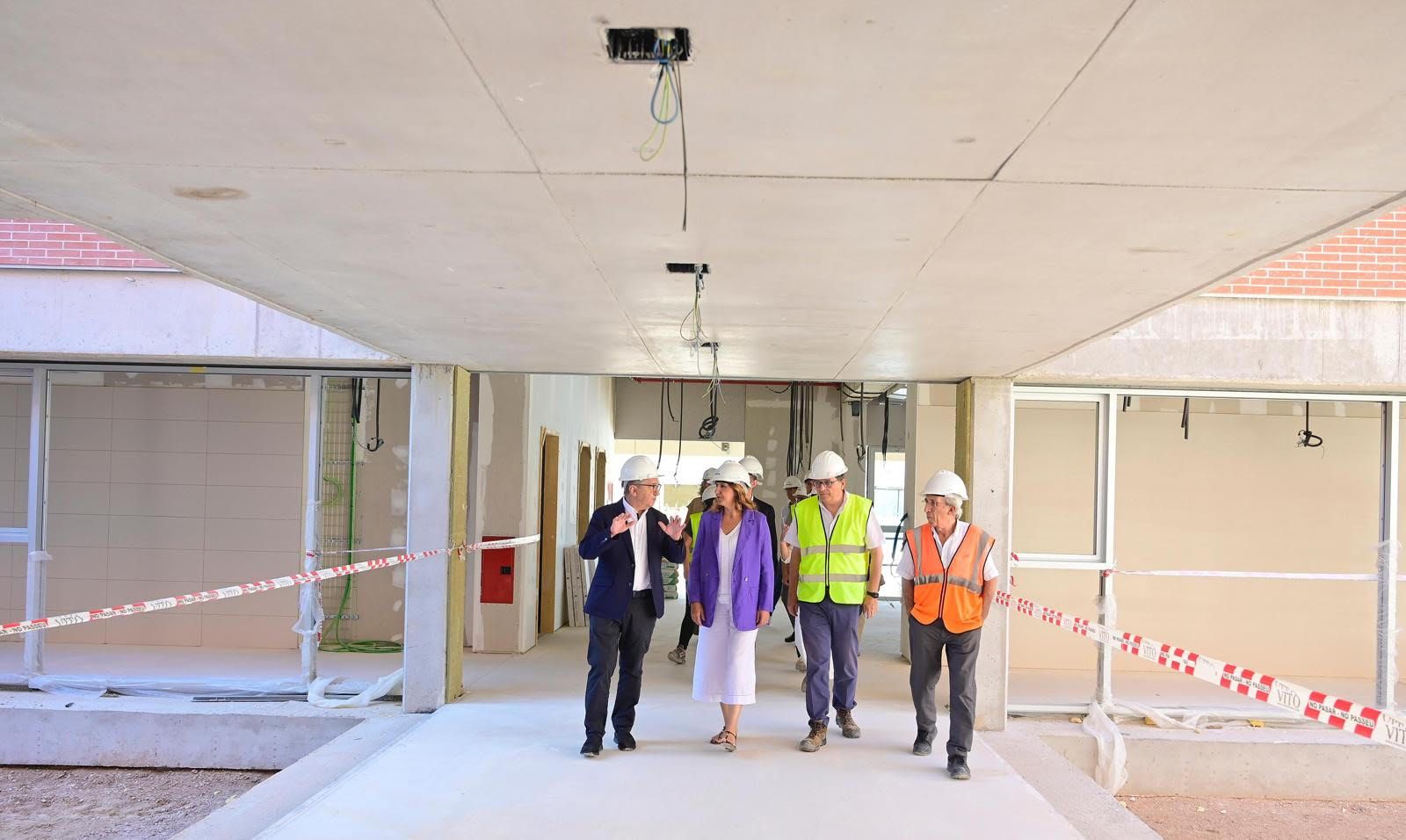 FOTOS | Así están las obras del nuevo colegio de Malilla