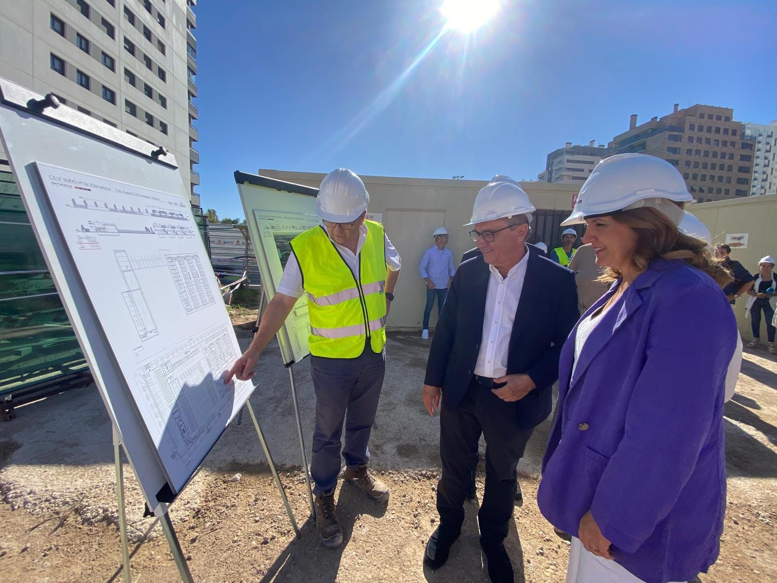 FOTOS | Así están las obras del nuevo colegio de Malilla