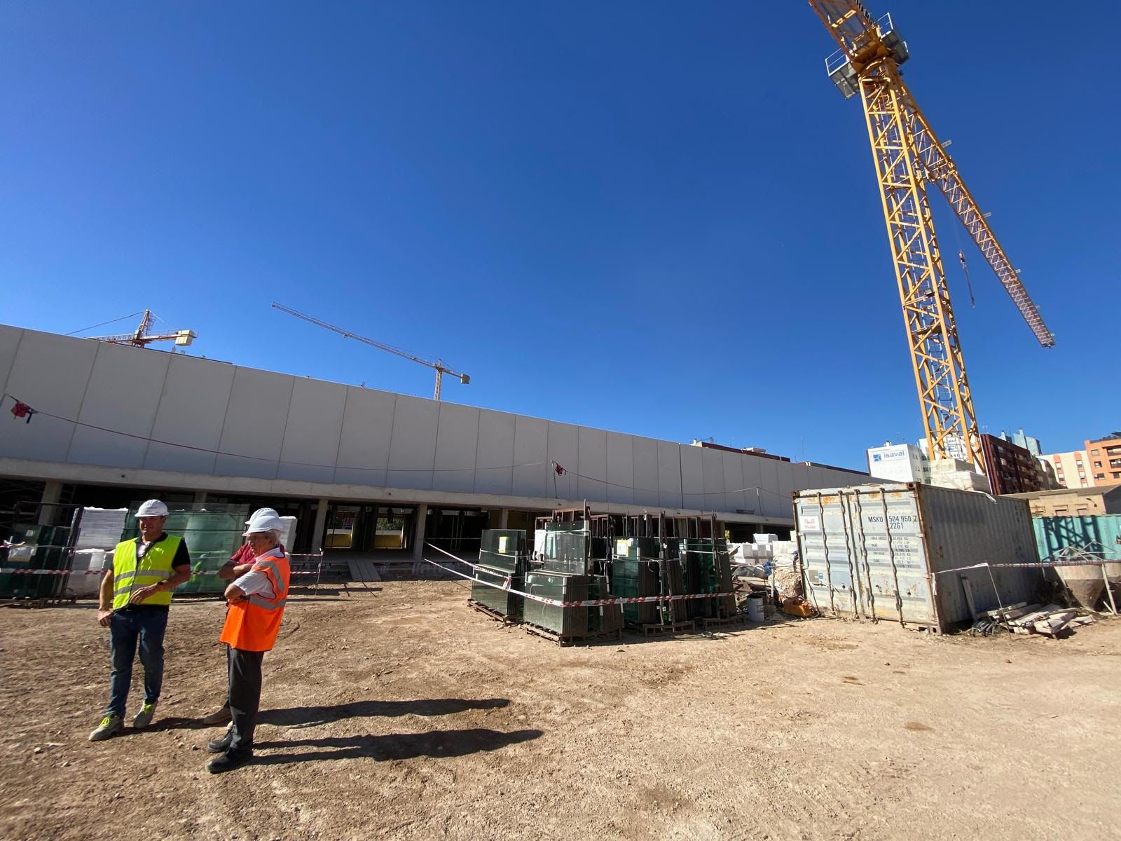 FOTOS | Así están las obras del nuevo colegio de Malilla